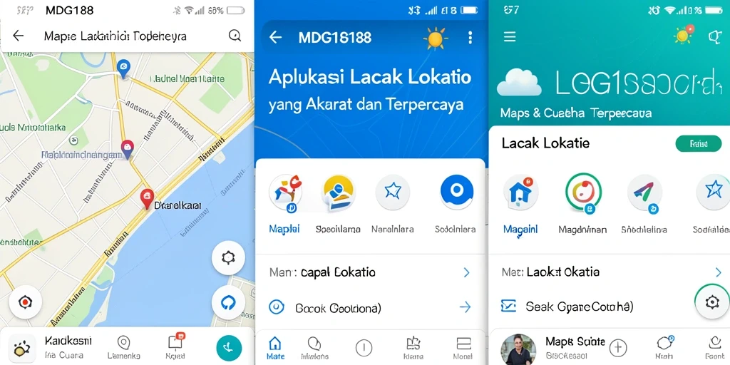 Tampilan antarmuka MDG188 yang informatif dan mudah digunakan.