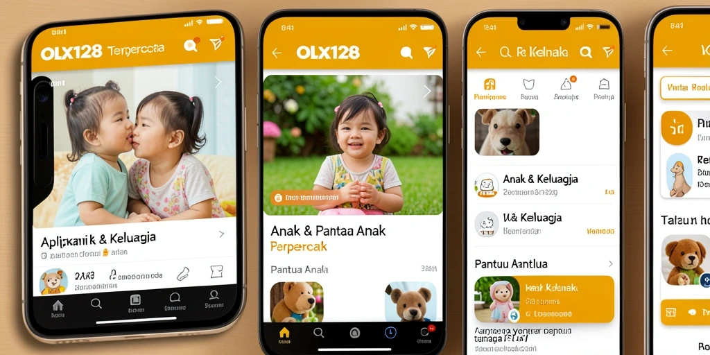 Tampilan antarmuka OLX128 yang intuitif dan fungsional.
